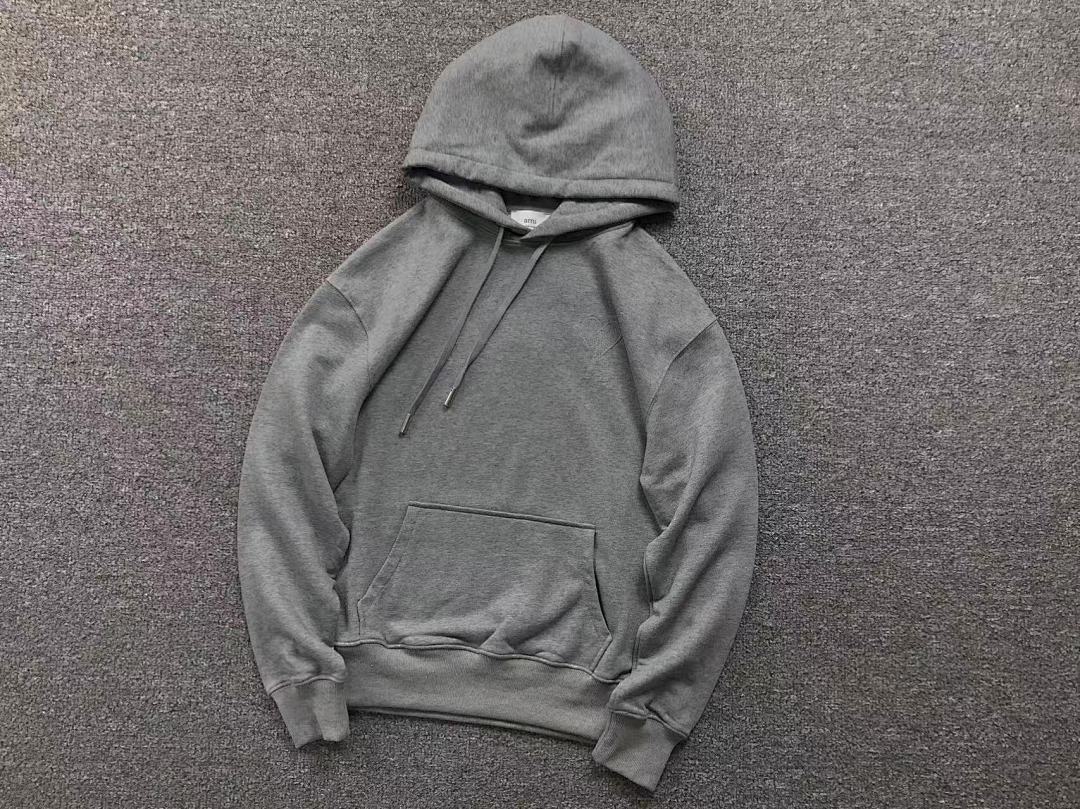 AMI 158 AMI HOODIE 3201081417 (Im 170Cm 60Kg I Wear Size S In The Phot) - Image 9