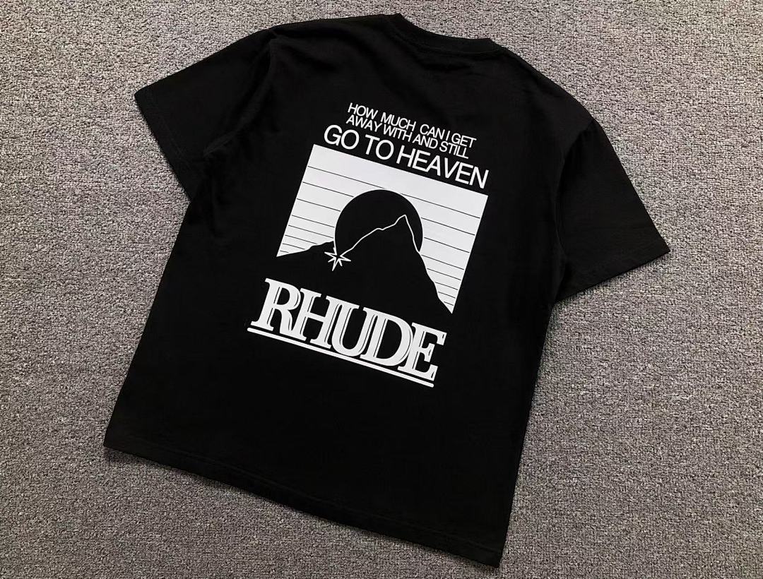 Rhude 98 RHUDE T-SHIRT 3204071817 (Im 170Cm 60Kg I Wear Size S In The Phot) - Image 14