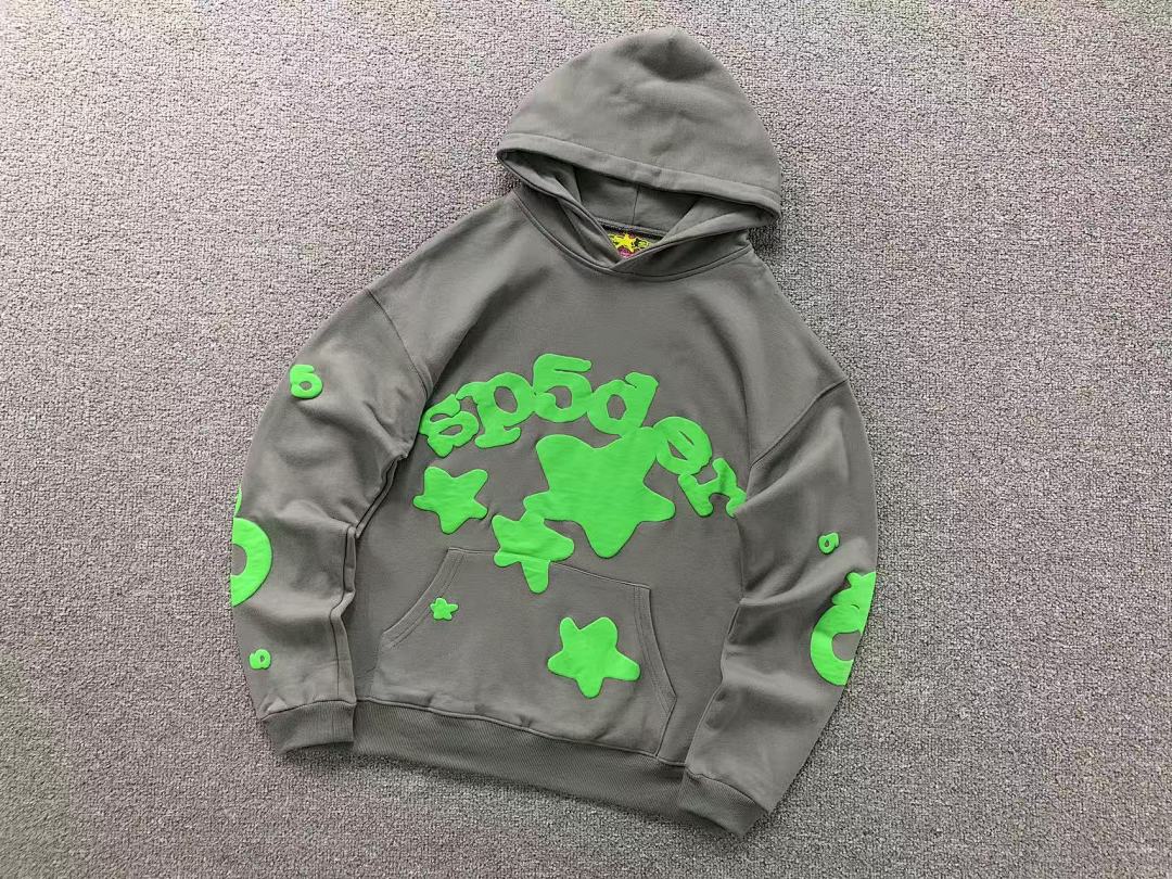 Sp5der TROUSERS 116 SP5DER HOODIE - Image 9
