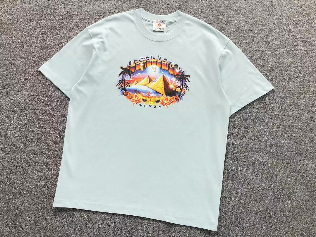 Casablanca 105 CASABLANCA T-SHIRT 52071805127 (Im 170Cm 60Kg I Wear Size L In The Phot) - Image 13