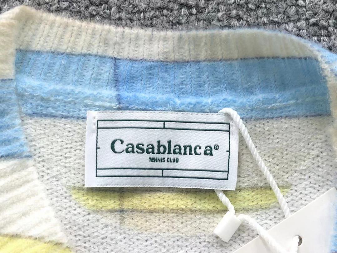 Casablanca 128 CASABLANCA SWEATER 583034127 (Im 170Cm 60Kg I Wear Size M In The Phot) - Image 17