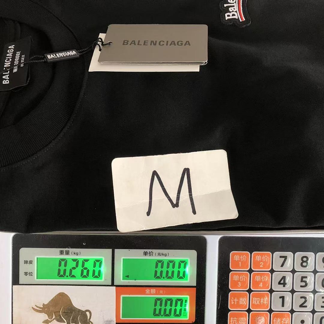 Balenciaga 128 B⭐L⭐⭐⭐IA⭐A T-SHIRT 3203054721 (Im 170Cm 60Kg I Wear Size M In The Phot) - Image 23
