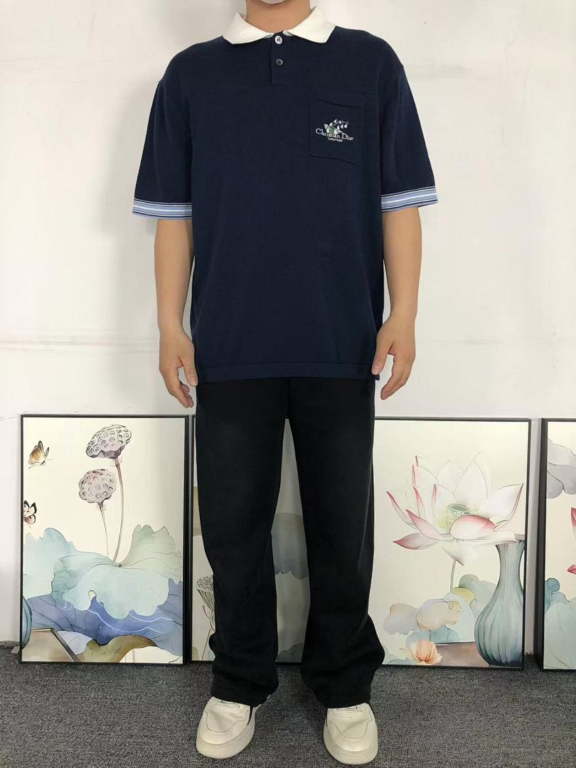 Dior 178 D⭐O⭐ POLO SWEATER 2201235321 (Im 170Cm 60Kg I Wear Size M In The Phot) - Image 3