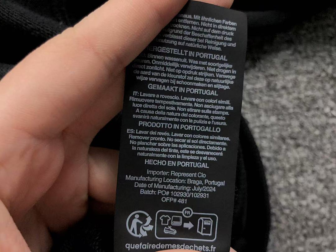 Represent 135 REPRESENT HOODIE 510032891 60Kg I Wear Size S In The Phot - Image 21