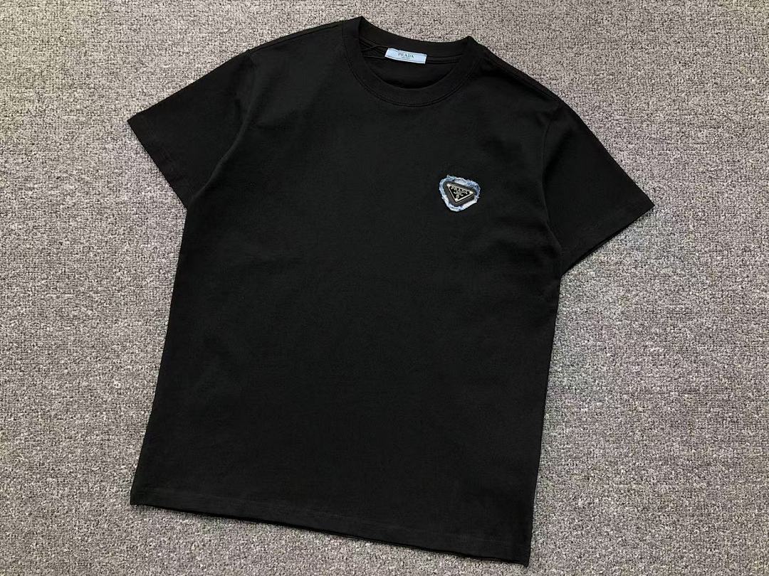 Prada 98 P⭐A⭐A T-SHIRT 311291621 (Im 170Cm 55Kg I Wear Size XS In The Phot) - Image 9