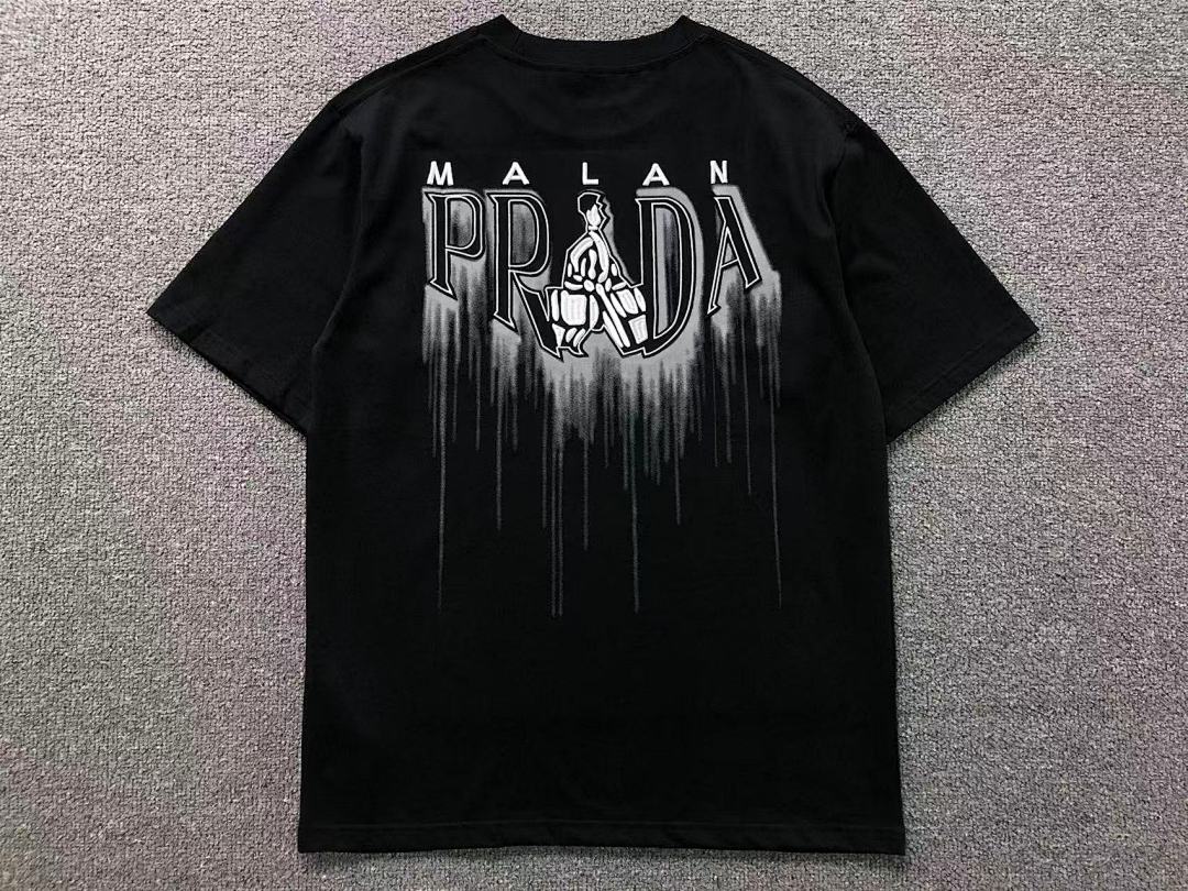 Prada 98 P⭐A⭐A T-SHIRT 3204091303 (Im 170Cm 65Kg I Wear Size M In The Phot) - Image 10