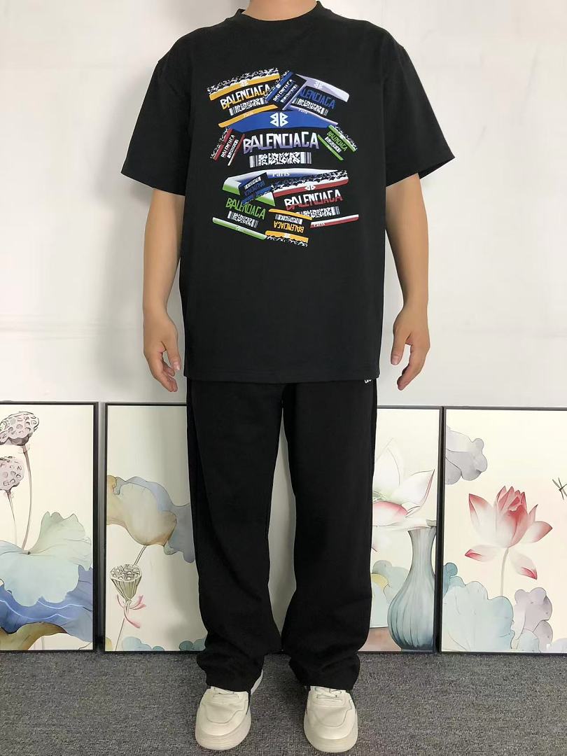 Unbranded 145 B⭐L⭐⭐⭐IA⭐A T-SHIRT 2204172401 (Im 170Cm 60Kg I Wear Size S In The Phot) - Image 3