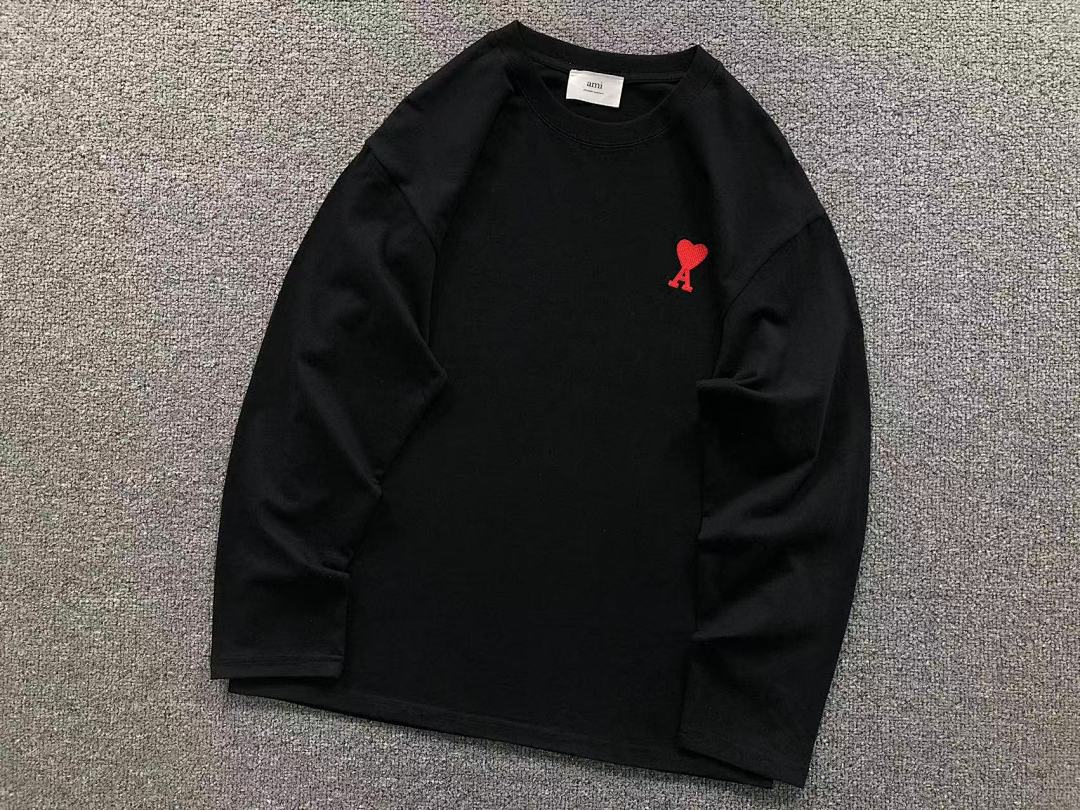 Unbranded 138 AMI LONG SLEEVED 218250501 (Im 170Cm 60Kg I Wear Size L In The Phot) - Image 10