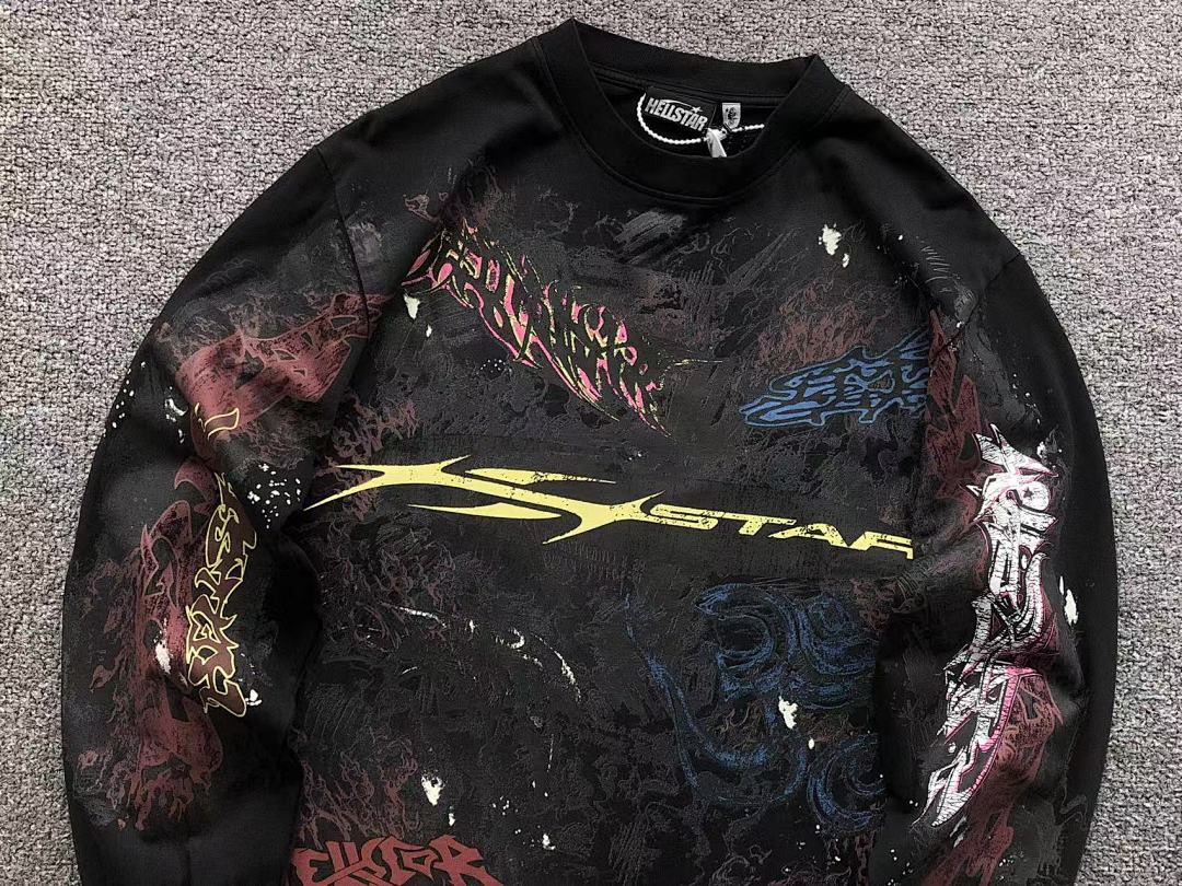 Hellstar 208 HELLSTAR LONG SLEEVED 3111010872 (Im 170Cm 60Kg I Wear Size M In The Phot) - Image 8