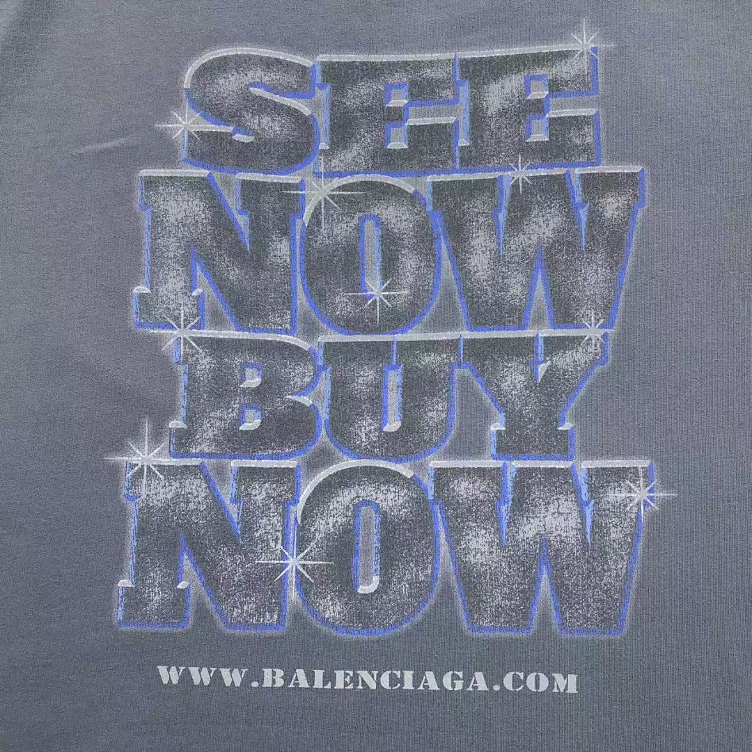 Balenciaga 135 B⭐L⭐⭐⭐IA⭐A T-SHIRT 42041311163 (Im 170Cm 60Kg I Wear Size XS In The Phot) - Image 15