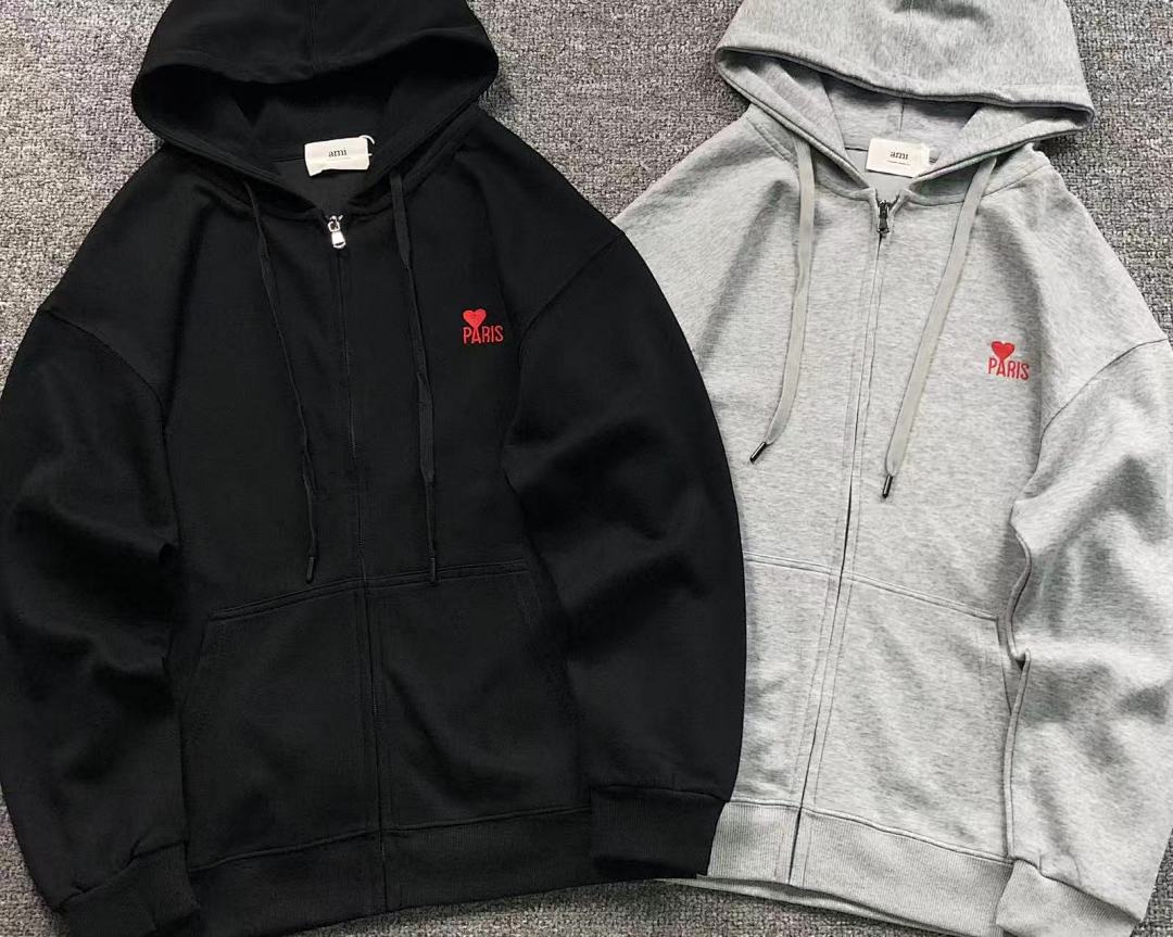 Unbranded 215 AMI HOODIE 2110213301 (Im 170Cm 60Kg I Wear Size L In The Phot) - Image 6