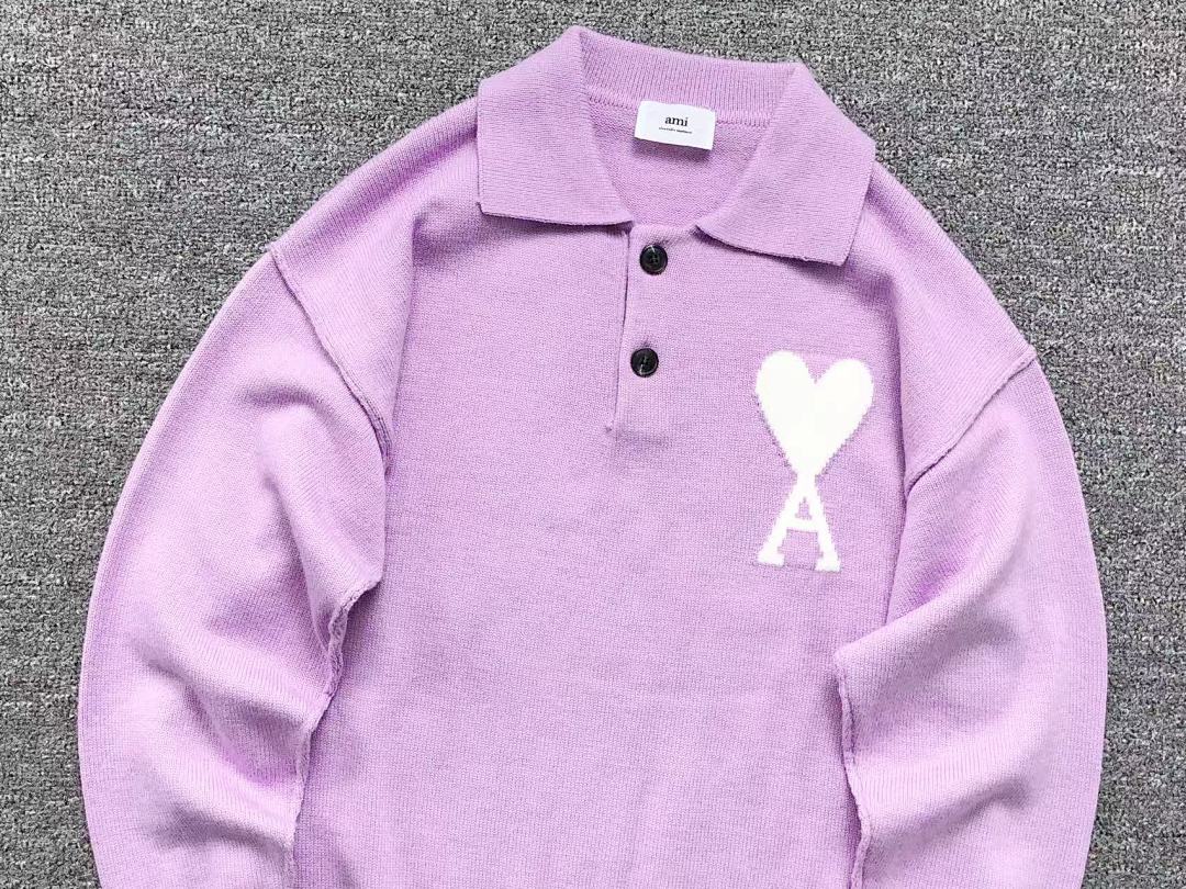 AMI 168 AMI SWEATER 211071021 (Im 170Cm 57Kg I Wear Size M In The Phot) - Image 11