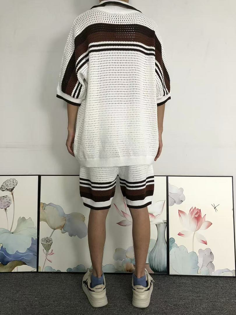 Casablanca 293 CASABLANCA T-SHIRT SHORTS 52062609127 (Im 170Cm 60Kg I Wear Size L In The Phot) - Image 5