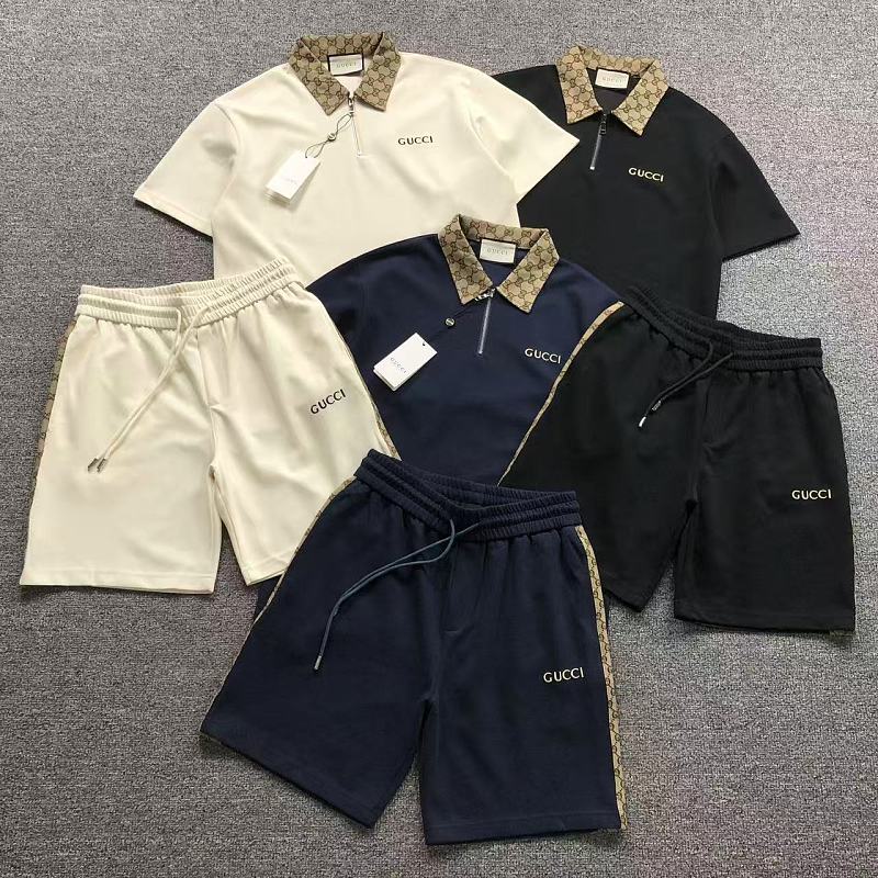 Gucci 218 G⭐C⭐I POLO SHORTS 5241625147 (Im 170Cm 60Kg I Wear Size L In The Phot)