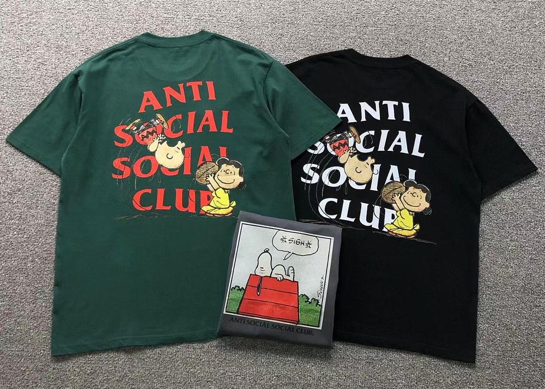 Christian Louboutin 88 ANTI SOCIAL CLUB T-SHIRT 3207031302 (Im 170Cm 60Kg I Wear Size L In The Phot) - Image 5