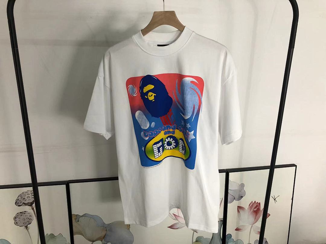 Bape 108 SAINT MICHAEL BAPE T-SHIRT 3201211217 (Im 170Cm 60Kg I Wear Size S In The Phot) - Image 21