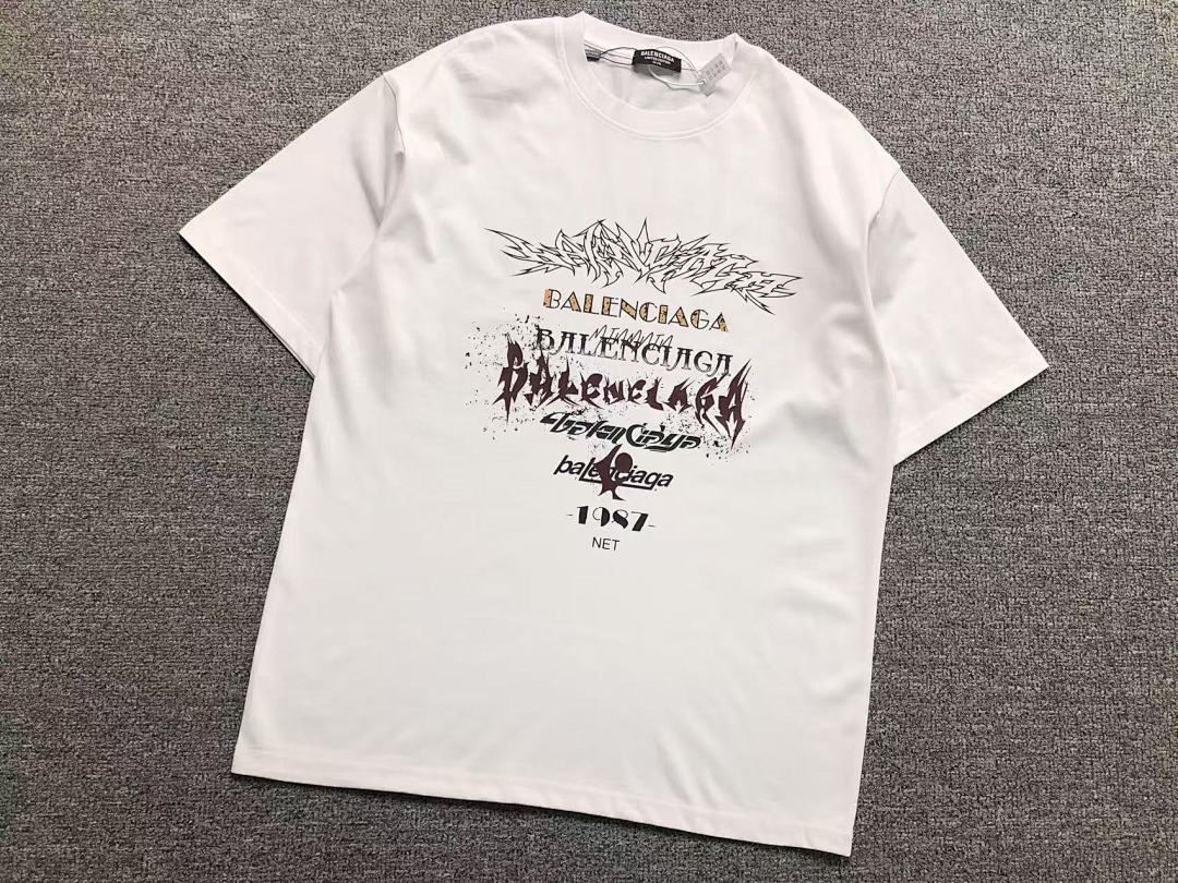 Balenciaga 108 B⭐L⭐⭐⭐IA⭐A T-SHIRT 213030321 (Im 170Cm 55Kg I Wear Size S In The Phot) - Image 13