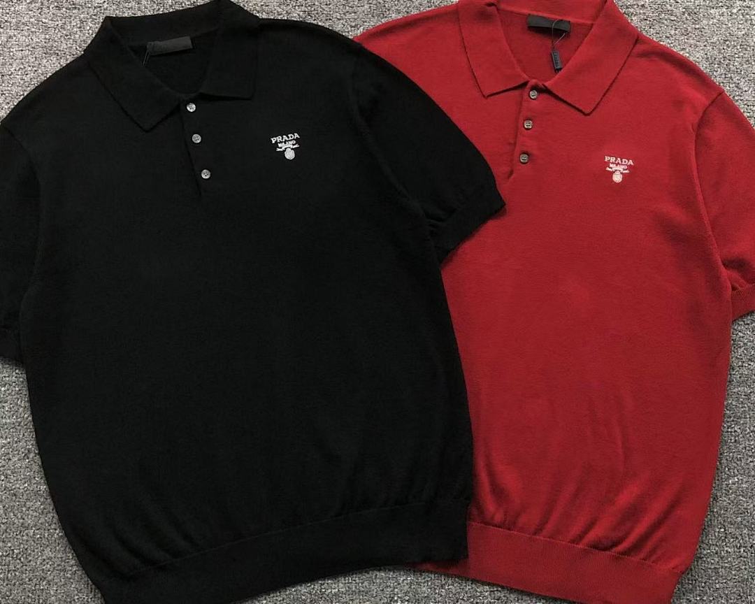 Prada 188 P⭐A⭐A POLO 3203010921 (Im 172Cm 55Kg I Wear Size M In The Phot) - Image 6