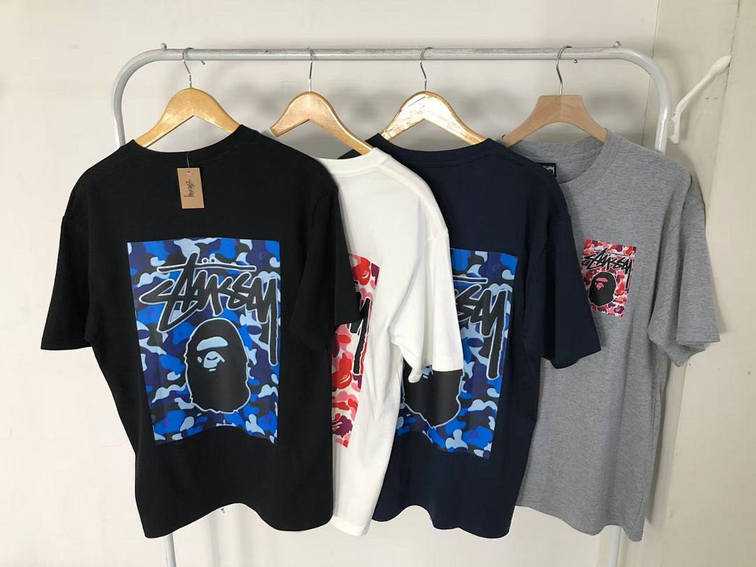 Bape 85 BAPE STUSSY T-SHIRT 3111050421 (Im 170Cm 60Kg I Wear Size M In The Phot) - Image 33