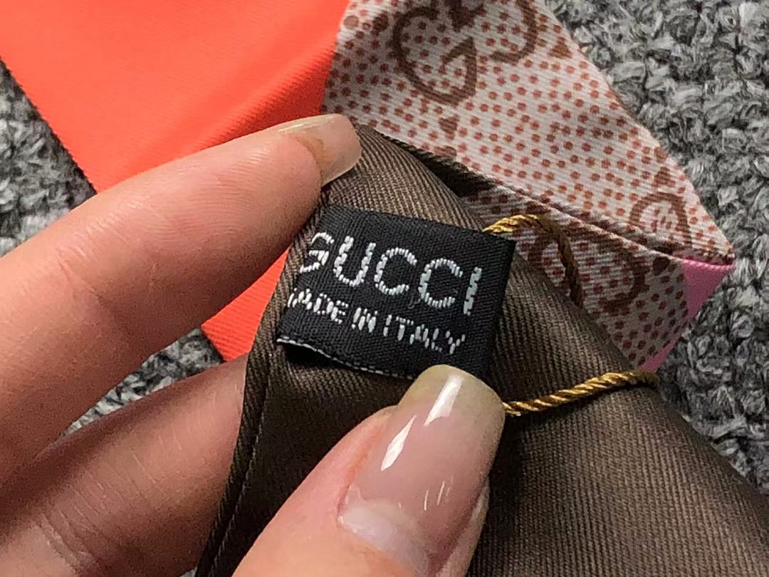 Gucci 68 G⭐C⭐I SCARF 5220720102 (Long 180CM* Wide 6CM*) - Image 6