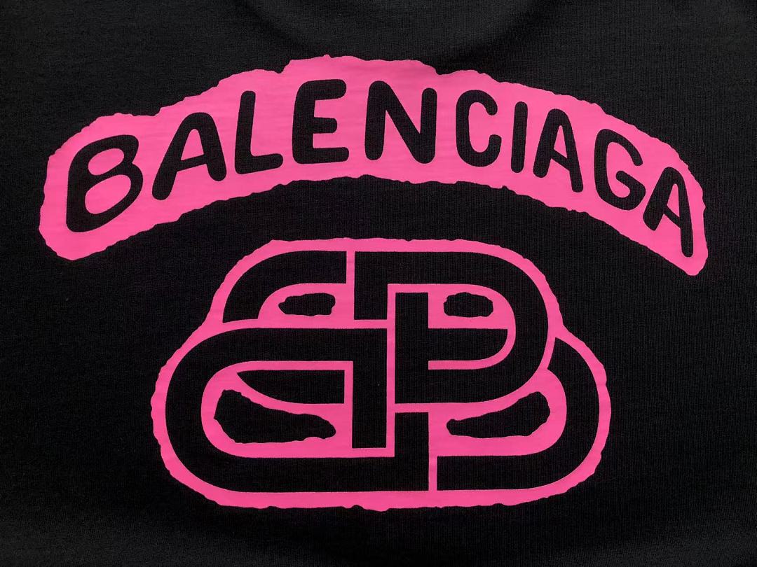 Balenciaga 98 B⭐L⭐⭐⭐IA⭐A T-SHIRT 3203070103 (Im 170Cm 60Kg I Wear Size M In The Phot) - Image 13