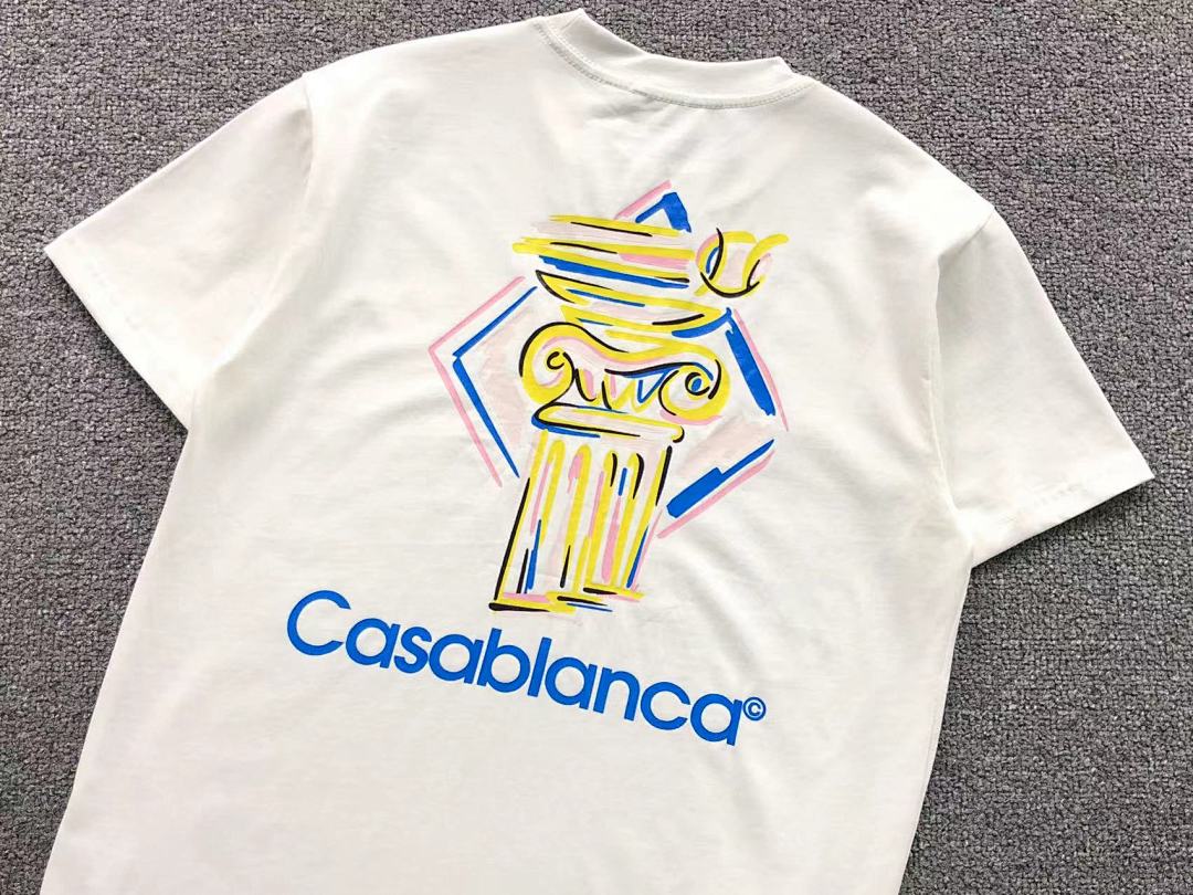 Casablanca 85 CASABLANCA T-SHIRT 1106040232 (Im 170Cm 60Kg I Wear Size M In The Phot) - Image 17