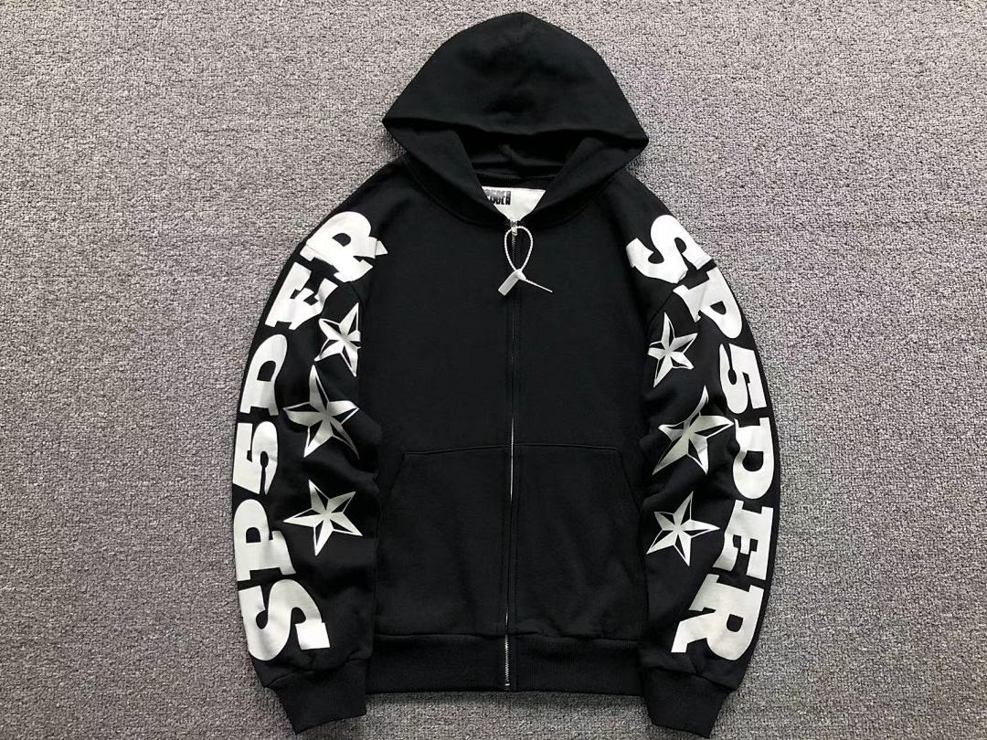 Sp5der 218 SP5DER HOODIE 2203111272 (Im 170Cm 60Kg I Wear Size M In The Phot) - Image 5