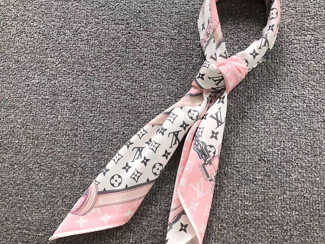 Louis Vuitton 95 L⭐ SCARF 5262009102 (Long 90CM* Wide - Image 6