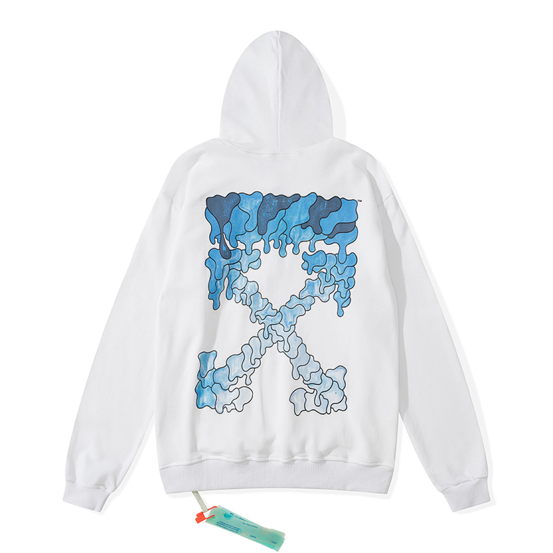 Off-White 119 OFF-WHITE (WHITE HOODIE) - Image 5