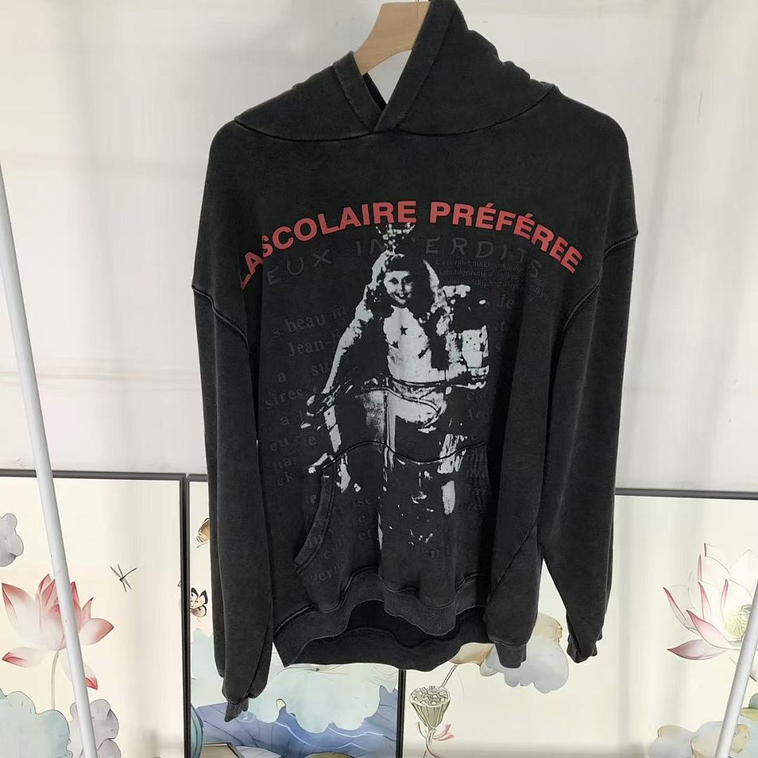 Chanel 135 ENFANTS RICHES DEPRIMES HOODIE 580827117 (Im 170Cm 60Kg I Wear Size S In The Phot) - Image 24