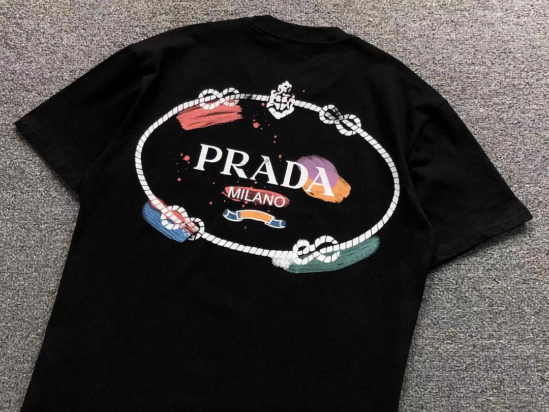 Prada 85 P⭐A⭐A T-SHIRT 125280232 (Im 170Cm 60Kg I Wear Size M In The Phot) - Image 12