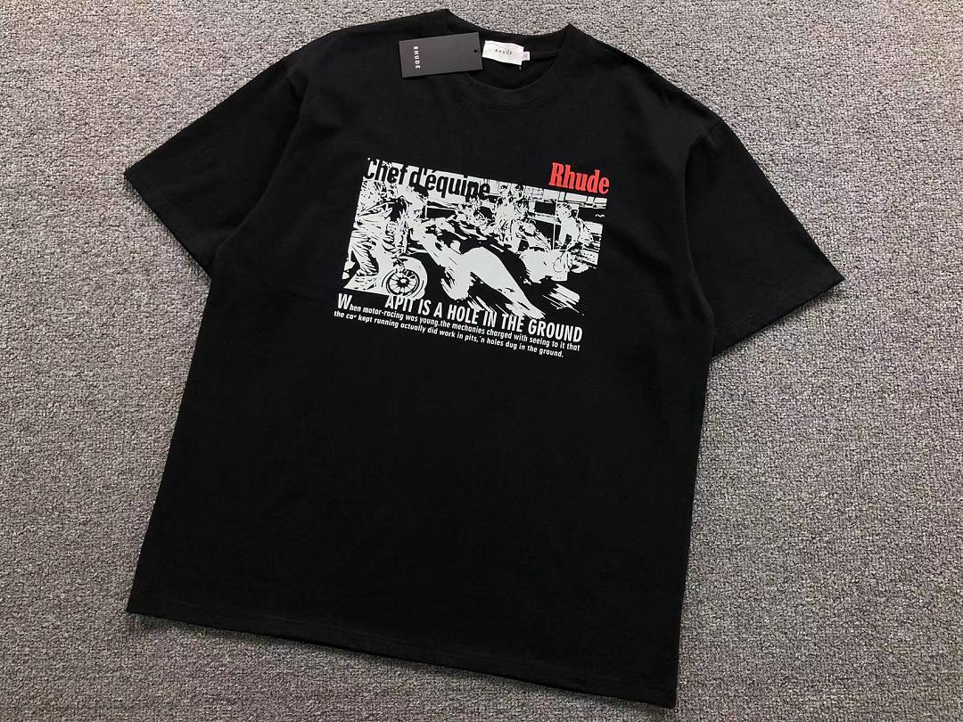 Rhude 95 RHUDE T-SHIRT 3204231321 (Im 170Cm 60Kg I Wear Size XL In The Phot) - Image 11