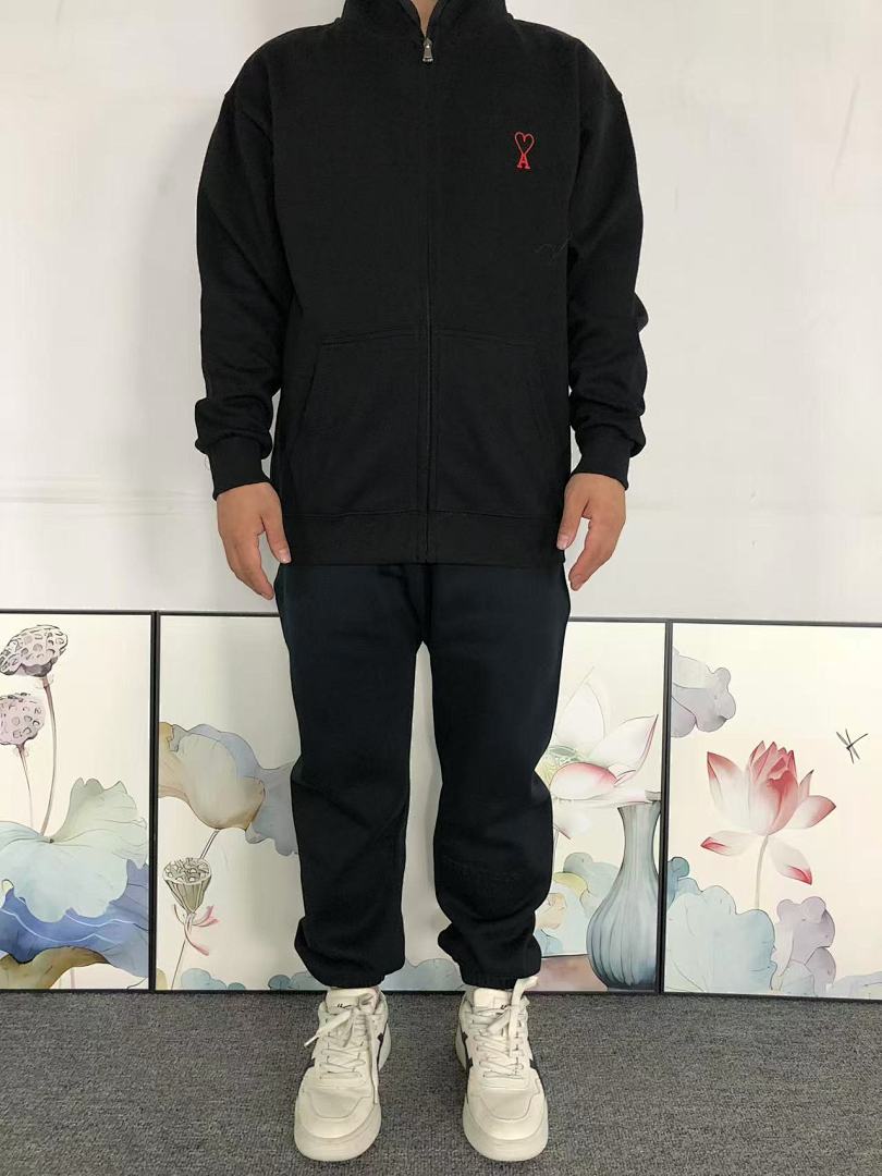 Unbranded 215 AMI HOODIE 2110241501 (Im 170Cm 60Kg I Wear Size L In The Phot) - Image 3