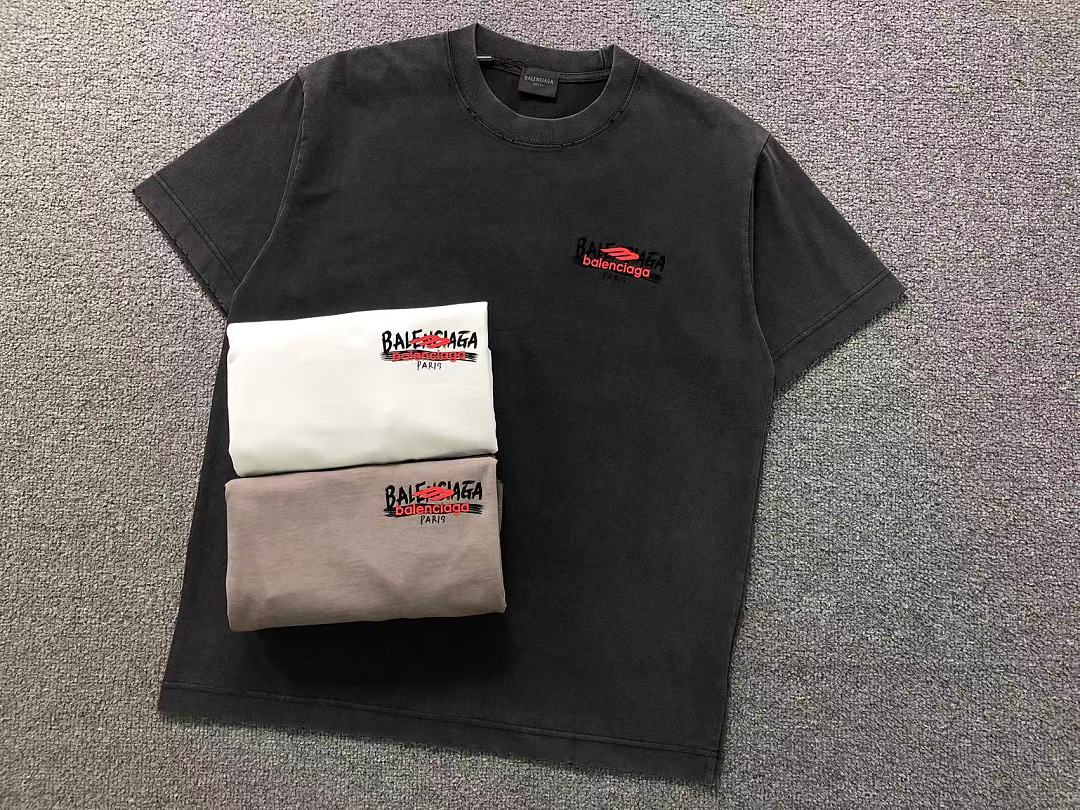 Balenciaga 135 B⭐L⭐⭐⭐IA⭐A T-SHIRT 5260609147 (Im 170Cm 60Kg I Wear Size L In The Phot) - Image 17