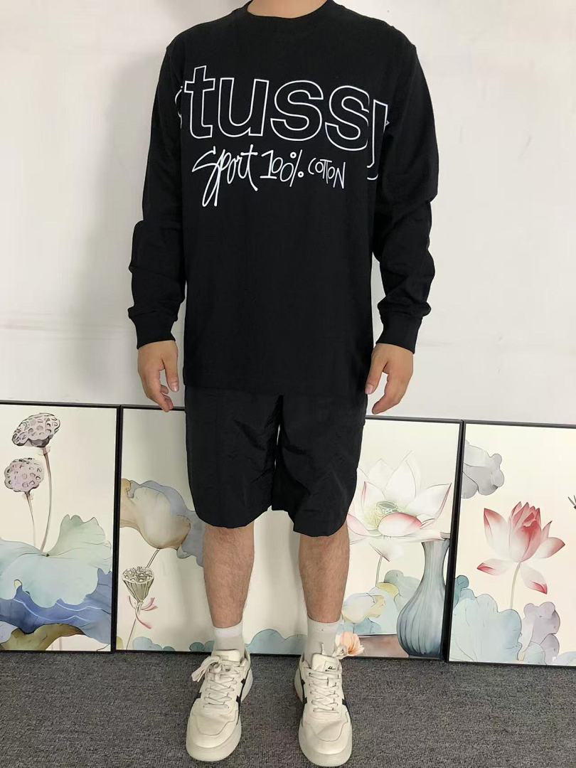 Stussy 158 STUSSY LONG SLEEVED 22041321001 (Im 170Cm 60Kg I Wear Size M In The Phot) - Image 3