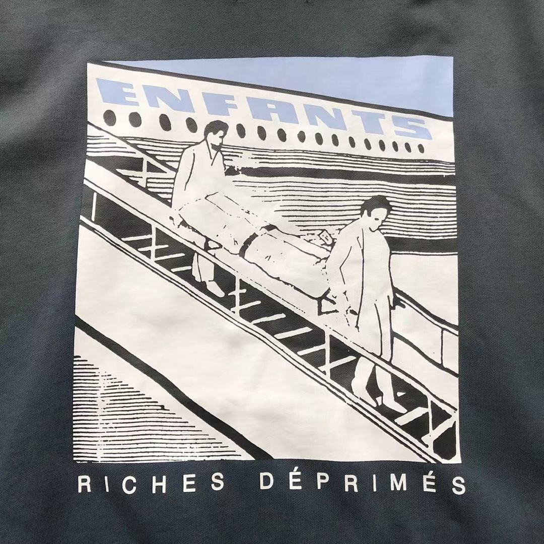 Chanel 138 ENFANTS RICHES DEPRIMES HOODIE 3105032196 (Im 170Cm 60Kg I Wear Size S In The Phot) - Image 8
