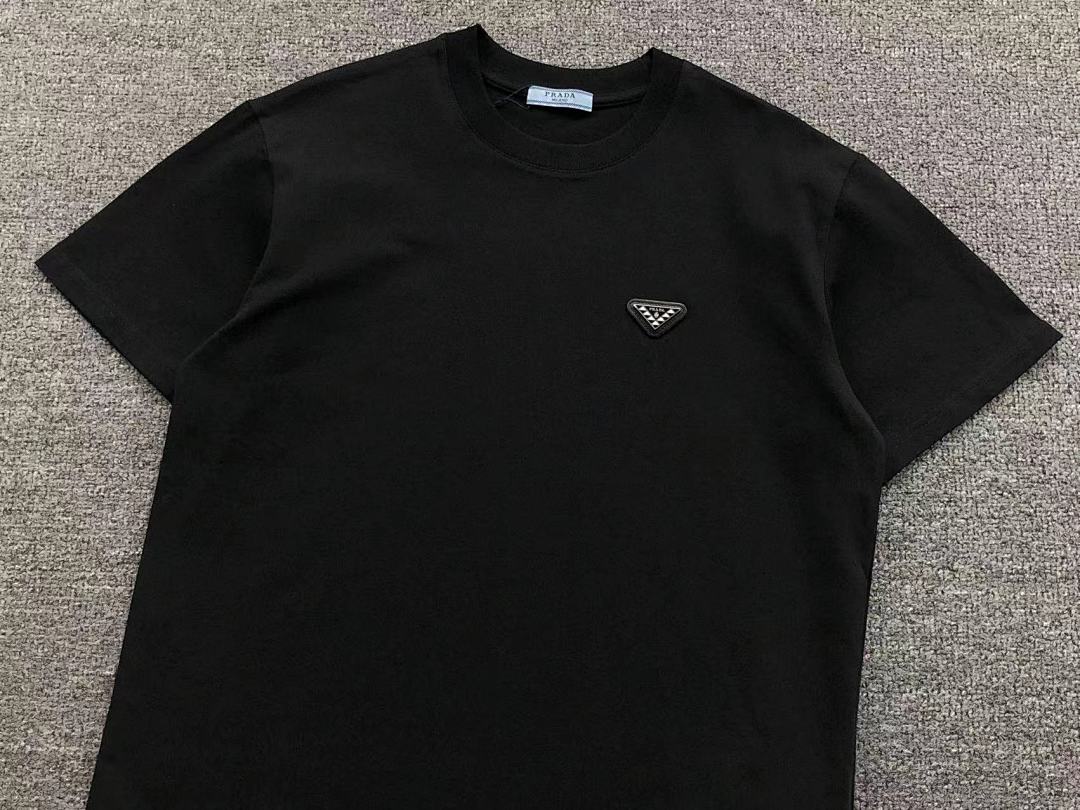 Prada 128 P⭐A⭐A T-SHIRT 211171321 (Im 170Cm 57Kg I Wear Size M In The Phot) - Image 11