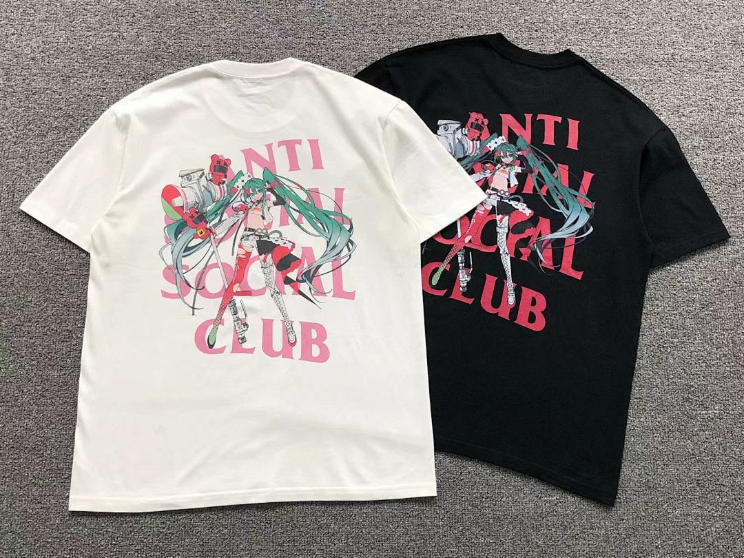 Christian Louboutin 85 ANTI SOCIAL CLUB T-SHIRT 3107311702 (Im 170Cm 60Kg I Wear Size L In The Phot) - Image 5