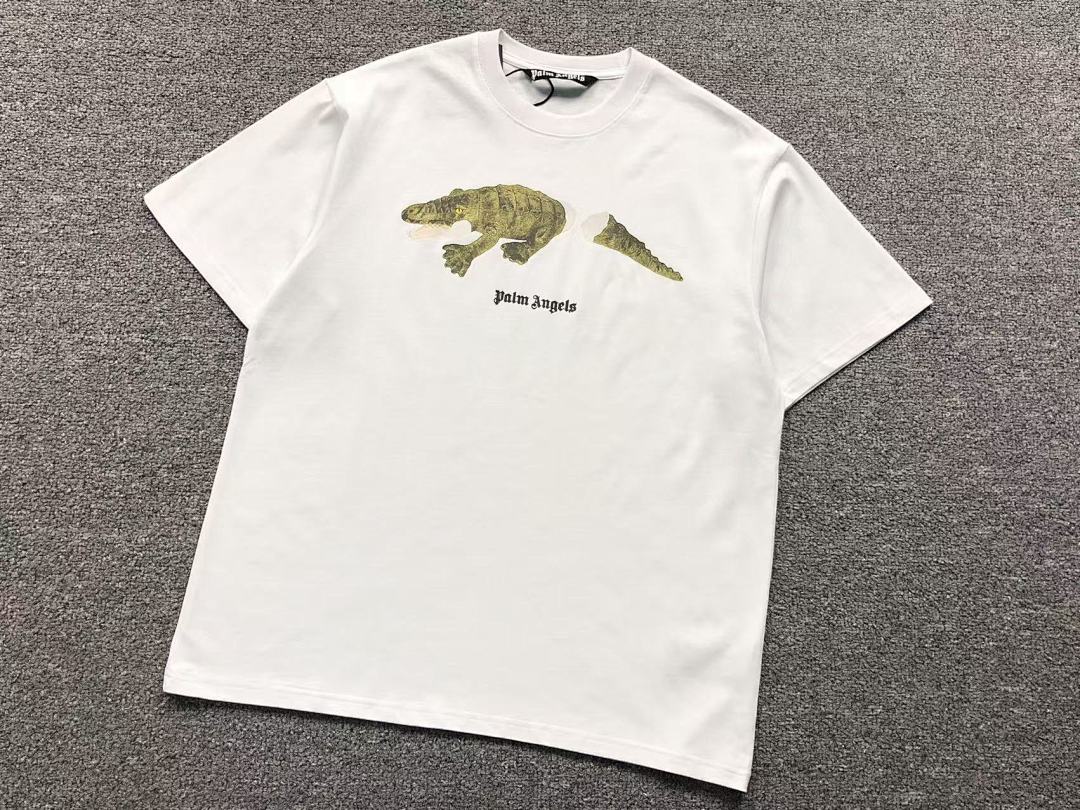 Palm Angels 78 PALM ANGELS T-SHIRT 41060927121 (Im 170Cm 60Kg I Wear Size L In The Phot) - Image 7