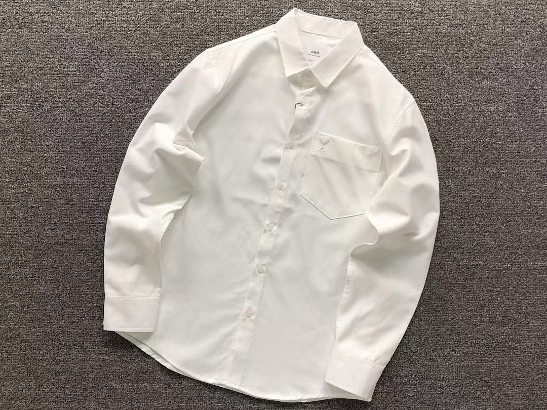 AMI 125 AMI SHIRT 3107240221 (Im 170Cm 60Kg I Wear Size M In The Phot) - Image 8