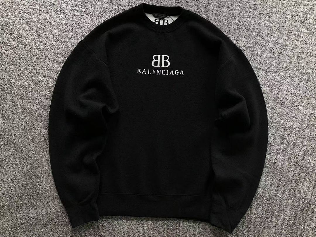Balenciaga 188 B⭐L⭐⭐⭐IA⭐A SWEATER 5101508136 (Im 170Cm 60Kg I Wear Size S In The Phot) - Image 7