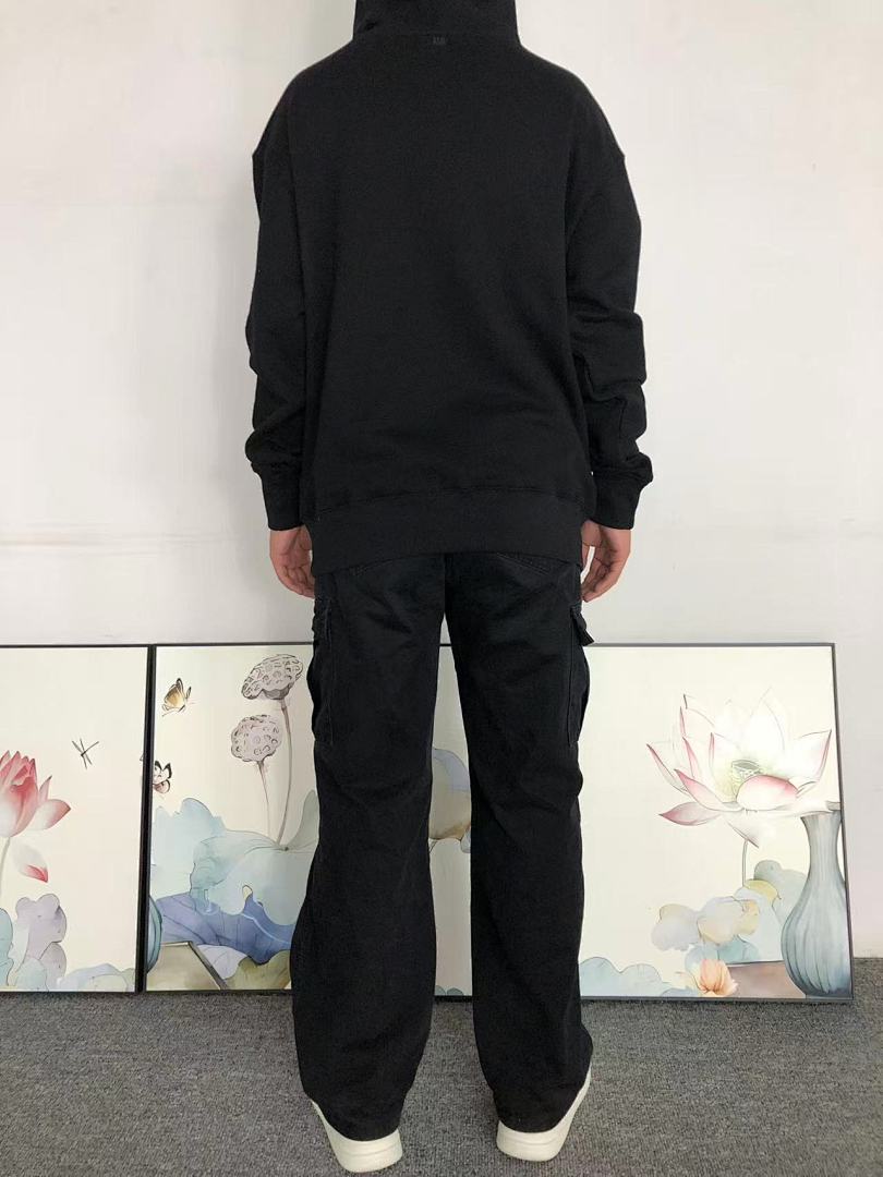 AMI 138 AMI HOODIE 3108210321 (Im 170Cm 60Kg I Wear Size M In The Phot) - Image 4