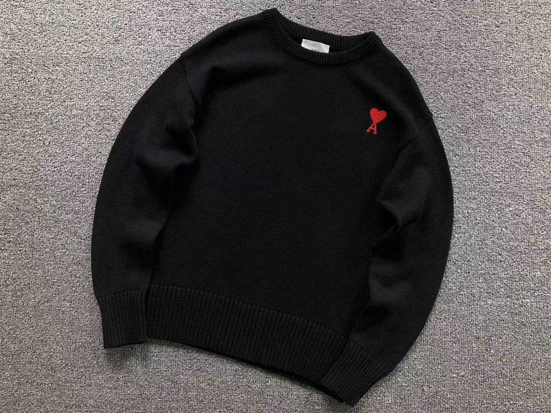 AMI 158 AMI SWEATER 21101009125 (Im 170Cm 60Kg I Wear Size M In The Phot) - Image 7