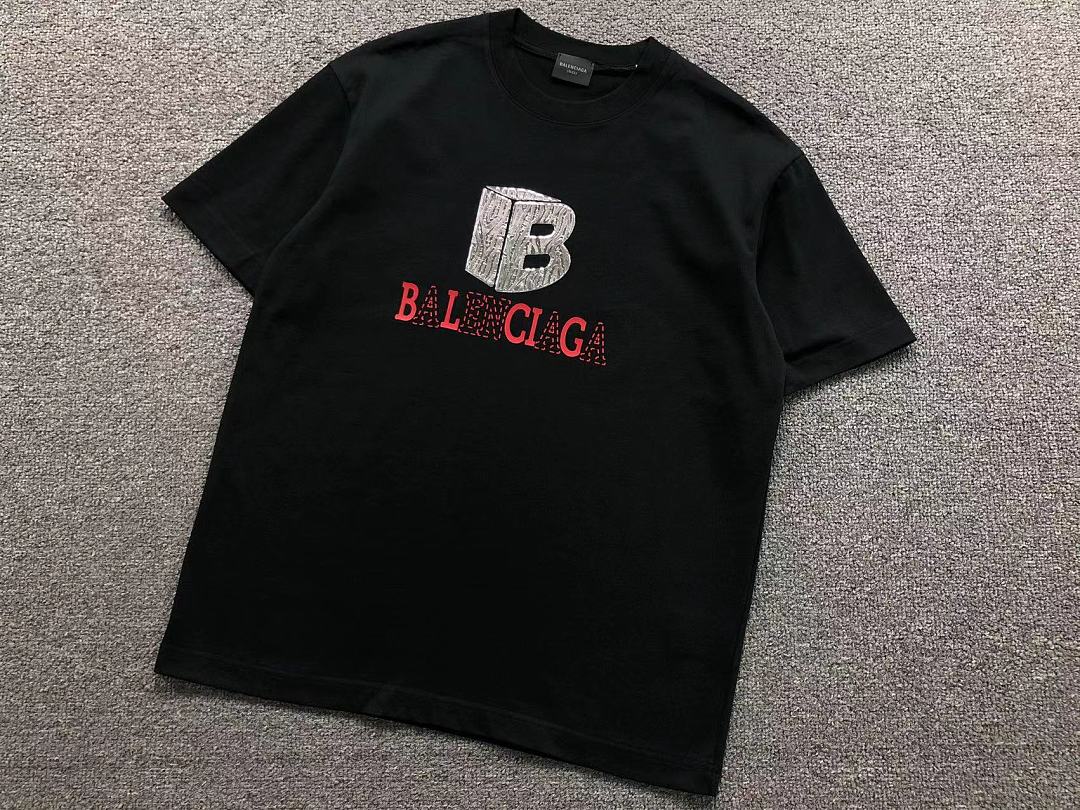 Balenciaga 118 B⭐L⭐⭐⭐IA⭐A T-SHIRT 52418122147 (Im 170Cm 60Kg I Wear Size L In The Phot) - Image 10