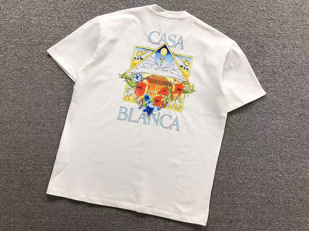 Casablanca 88 CASABLANCA T-SHIRT 123280432 (Im 170Cm 60Kg I Wear Size L In The Phot) - Image 7