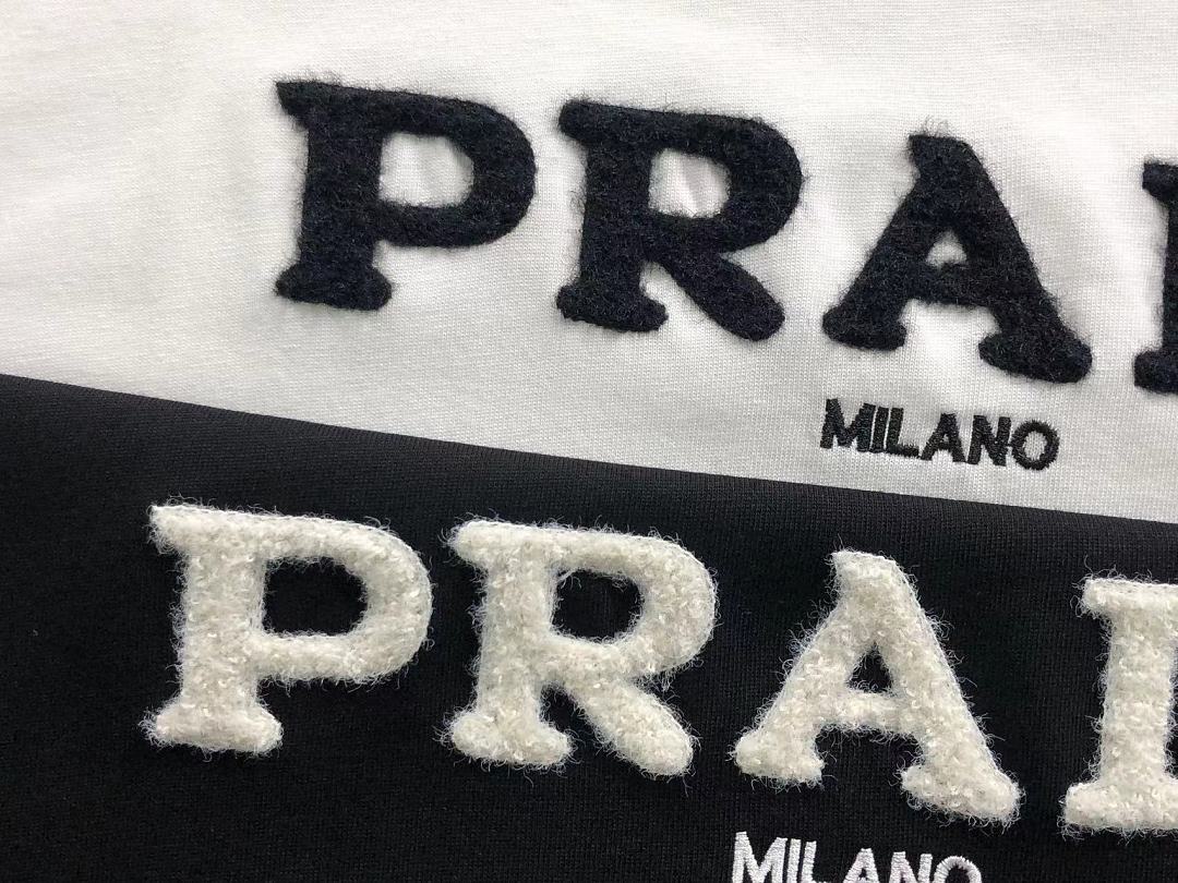 Prada 158 P⭐A⭐A T-SHIRT 22051212001 (Im 170Cm 60Kg I Wear Size S In The Phot) - Image 13