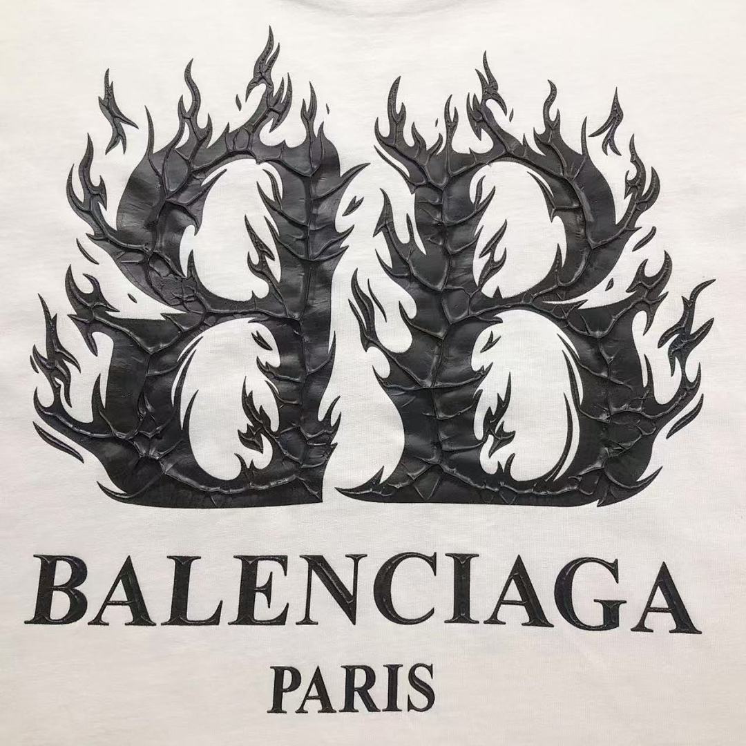 Balenciaga 108 B⭐L⭐⭐⭐IA⭐A T-SHIRT 213031321 (Im 170Cm 55Kg I Wear Size XS In The Phot) - Image 14