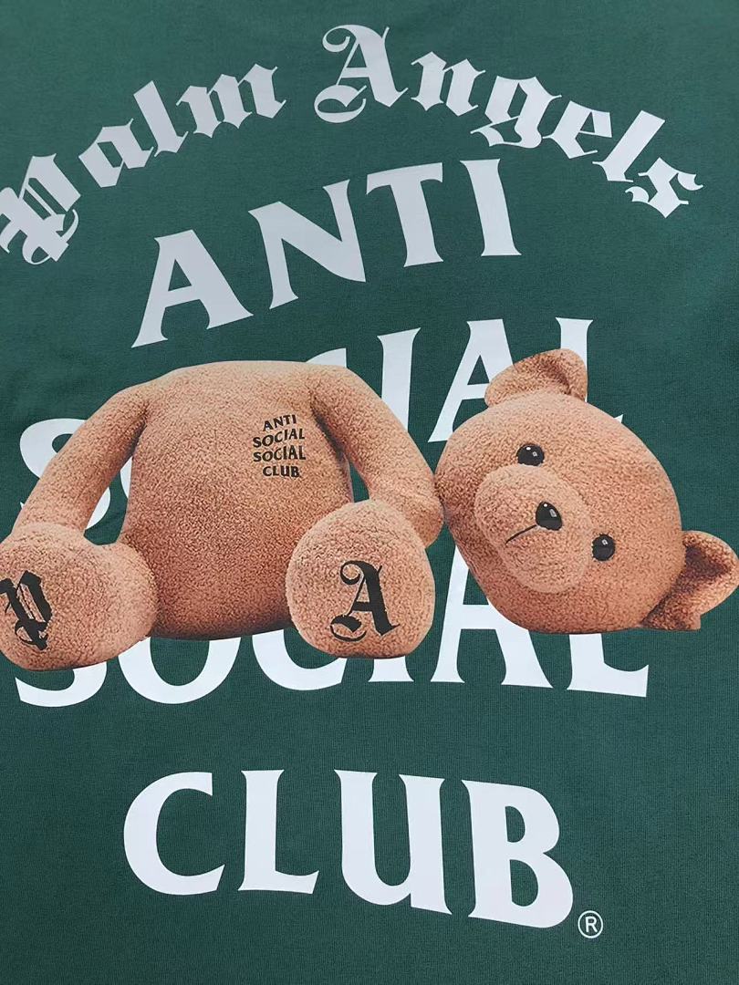 Christian Louboutin 85 ANTI SOCIAL CLUB PALM ANGELS T-SHIRT - Image 10