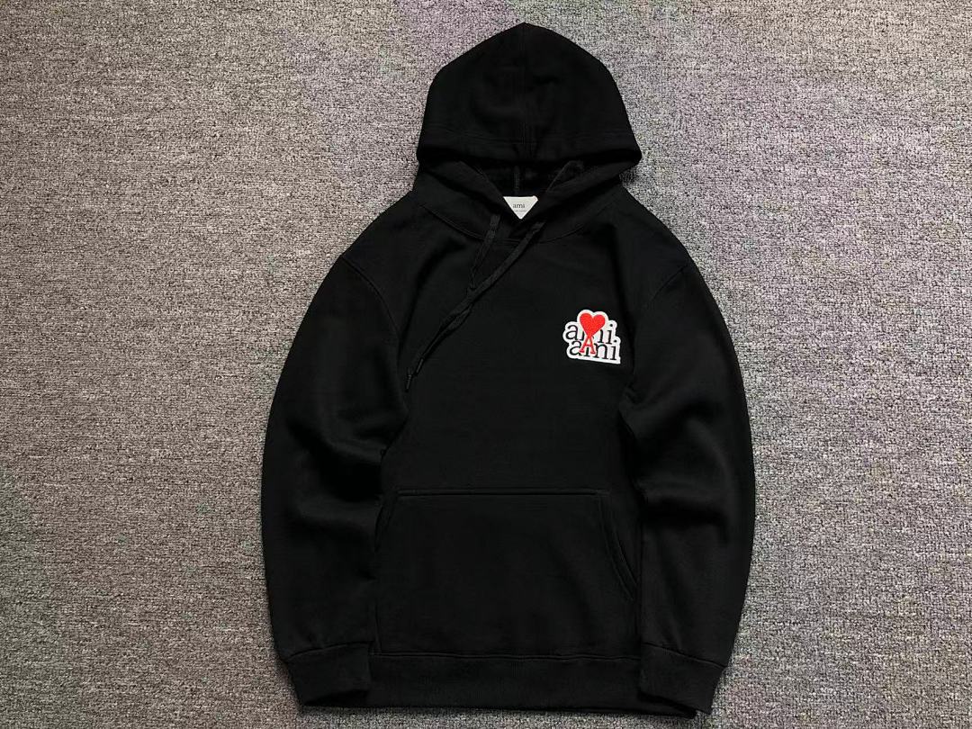 Unbranded 215 AMI HOODIE 2111041101 (Im 170Cm 60Kg I Wear Size XL In The Phot) - Image 7