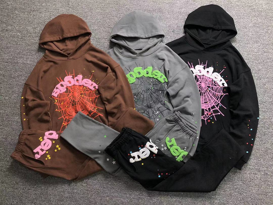 Sp5der TROUSERS116 SP5DER HOODIE - Image 4